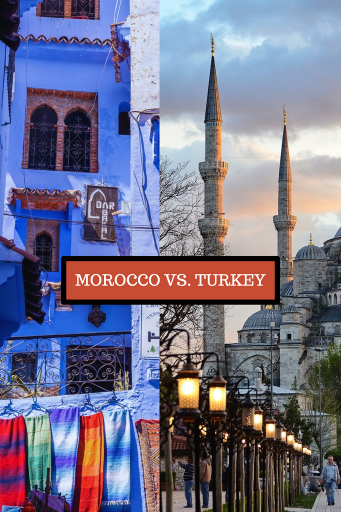turkey vs morocco tourism